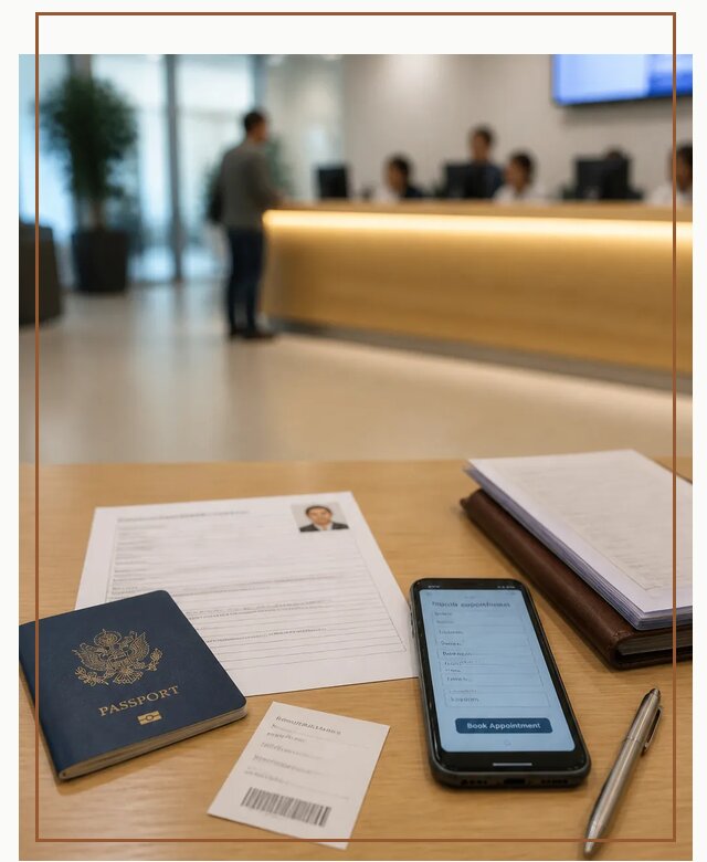 Запись в визовый центр в Санкте-Петербурге для подачи документов
