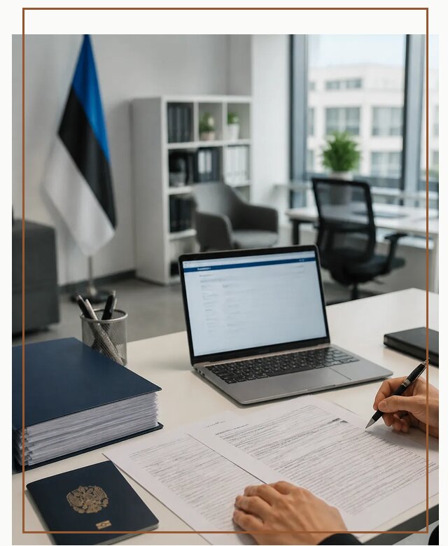 Оформление ВНЖ в Эстонии для переезда и легального проживания в Санкте-Петербурге