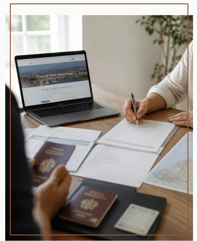 Оформление Digital Nomad и ВНЖ Португалии в Санкте-Петербурге