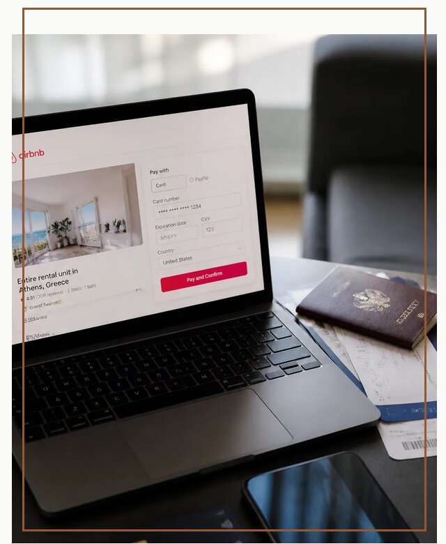 Оплата бронирования Airbnb онлайн для проживания в Санкте-Петербурге